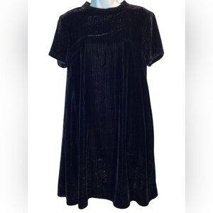 Billy Reid Black silk and cashmere Mini Dress